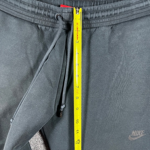 Nike Tech Fleece Pants Black Jogger Pull on Drawstring Faded Mens Large #1181 - Picture 7 of 10
